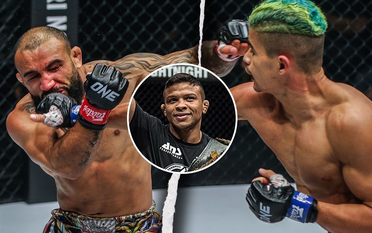 John Lineker, Bibiano Fernandes, Fabricio Andrade [Photo Credits: ONE Championship] 