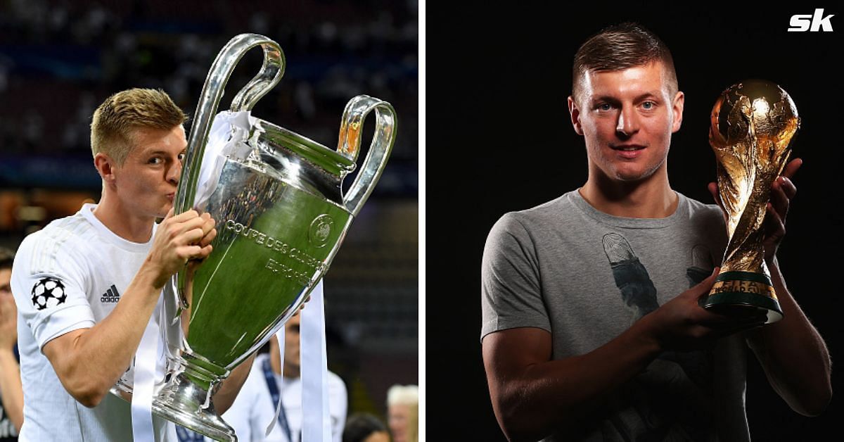 Kroos has won five Champions League titles in his career