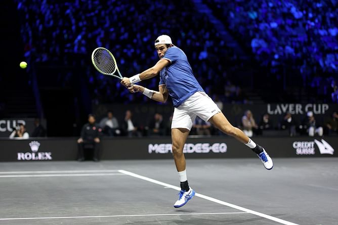 "Musetti chooses the background music; it's 2022, and he listens to music from the 70s" - Matteo Berrettini on camaraderie in Italy's Davis Cup squad