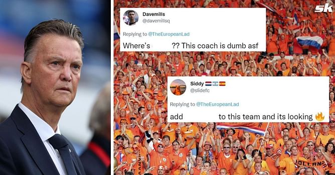 “This coach is dumb” – Netherlands fans question Louis van Gaal for refusing to name 28-year-old star in starting line-up for FIFA World Cup game against Ecuador