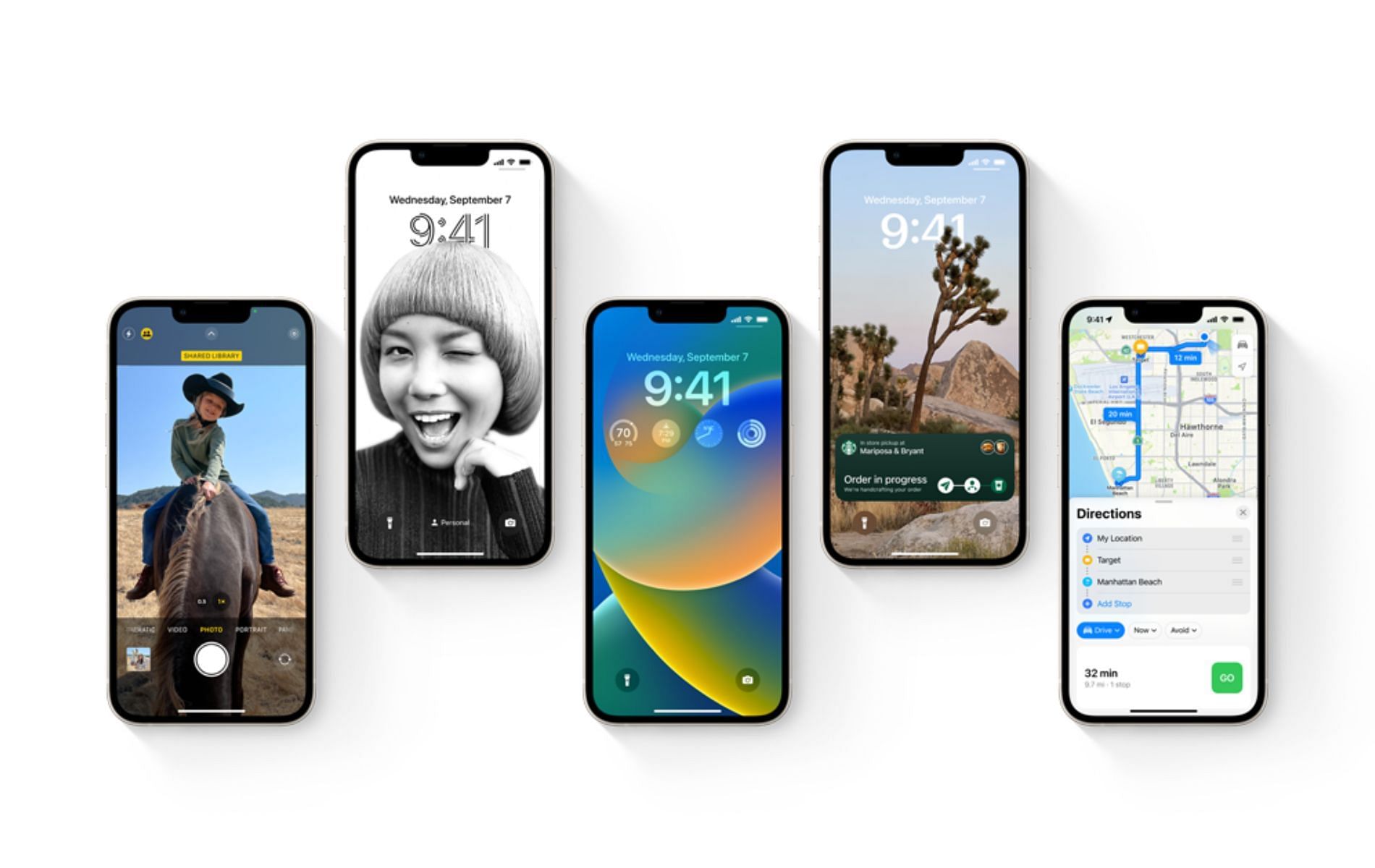 New OS, iOS 16 from Apple (image by Apple)