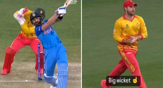 T20 World Cup 2022: Virat Kohli throws away his wicket against Zimbabwe [WATCH]