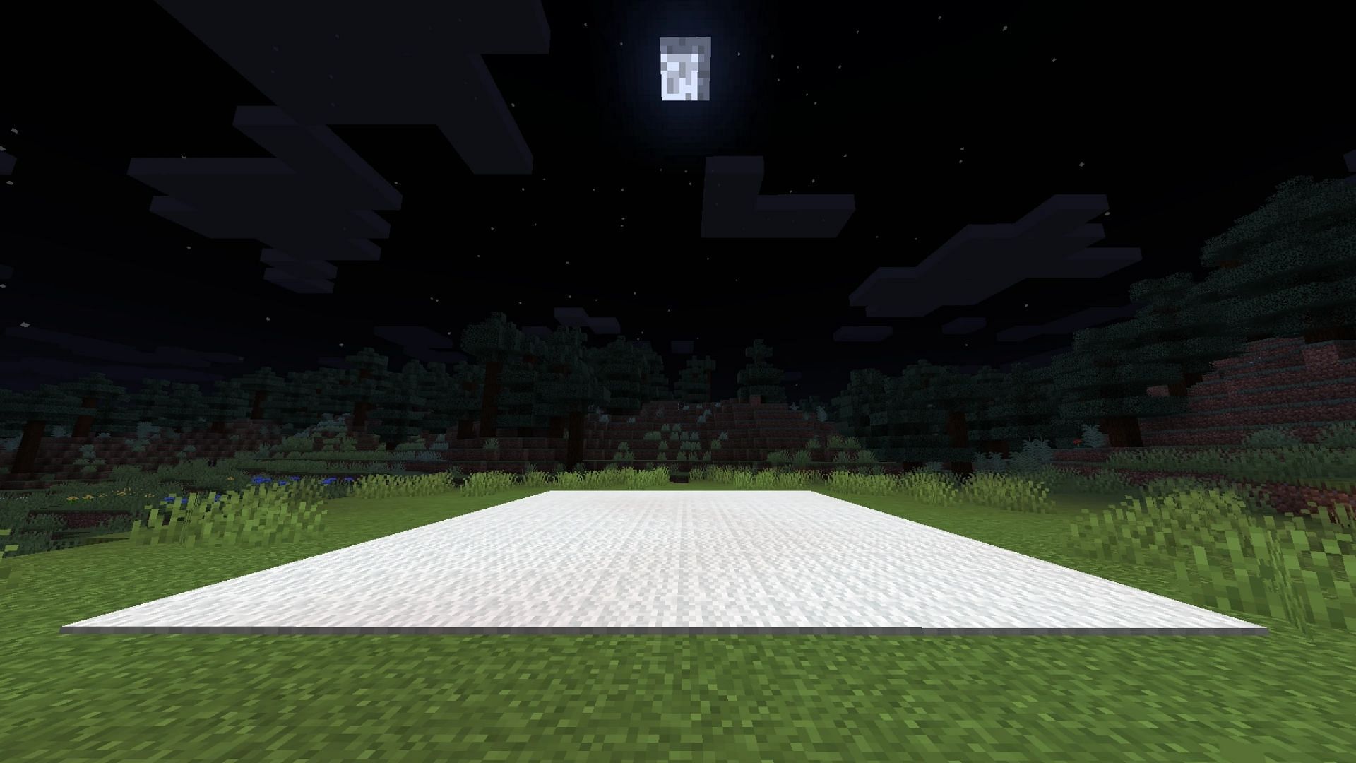 Blocks like carpets and slabs can prevent any mob from spawning (image via Minecraft Fandom Wiki)