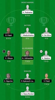 SEY vs KEN Fantasy Suggestion Team 2