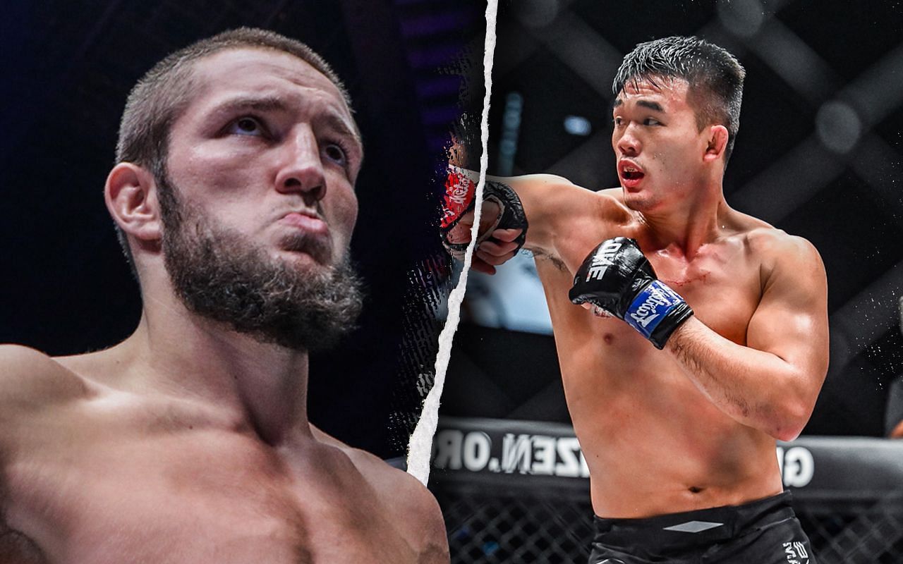 Saygid Izagakhmaev (L) took offense to Christian Lee (R) calling out Islam Makhachev. | Photo by ONE Championship