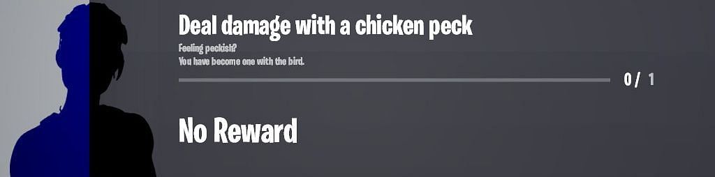 Deal damage with a chicken peck to earn 20,000 XP (Image via Twitter/iFireMonkey)
