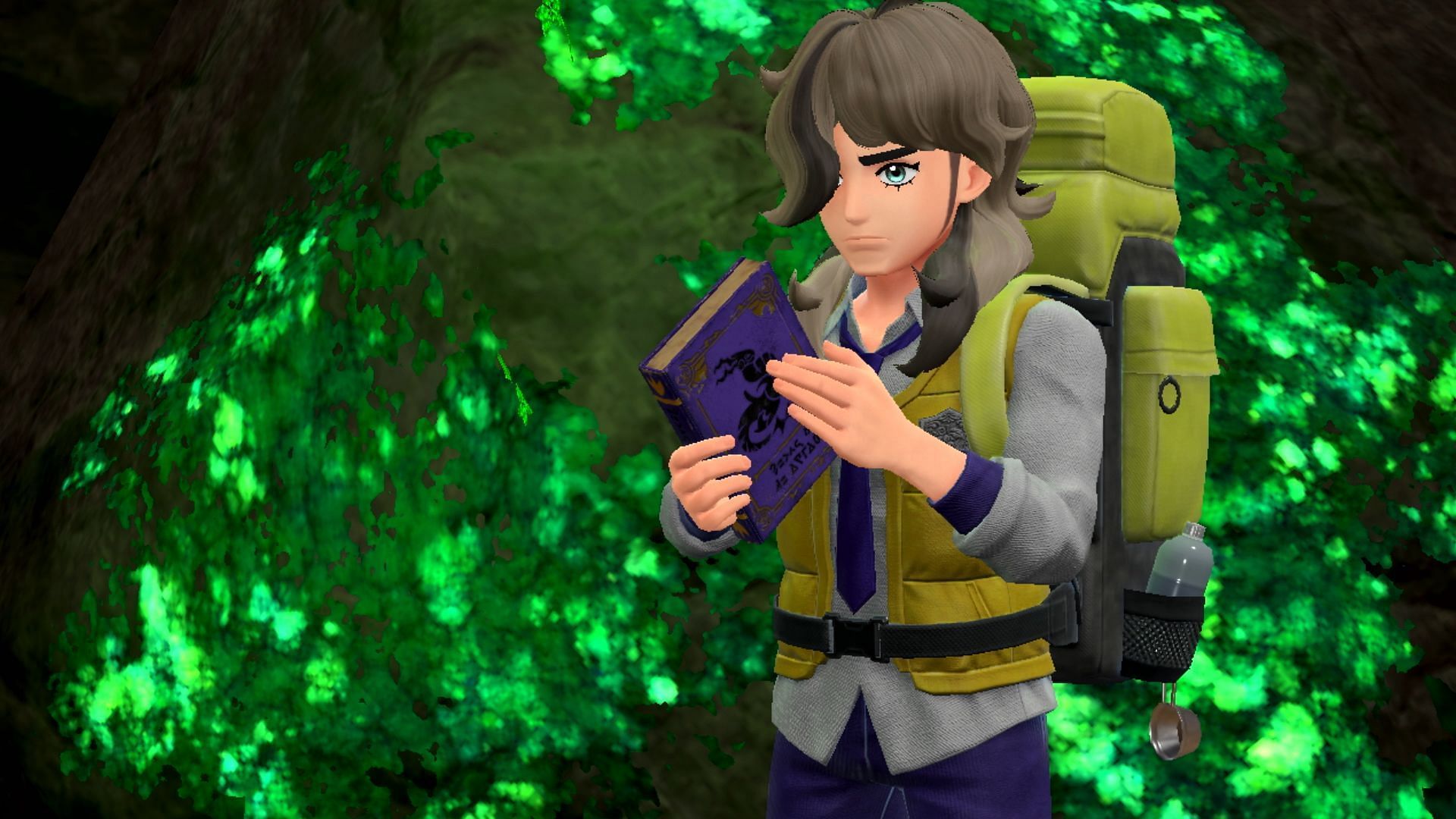 Arven, the character who introduces Herba Mystica to the player, as he appears in Pokemon Violet (Image via The Pokemon Company)