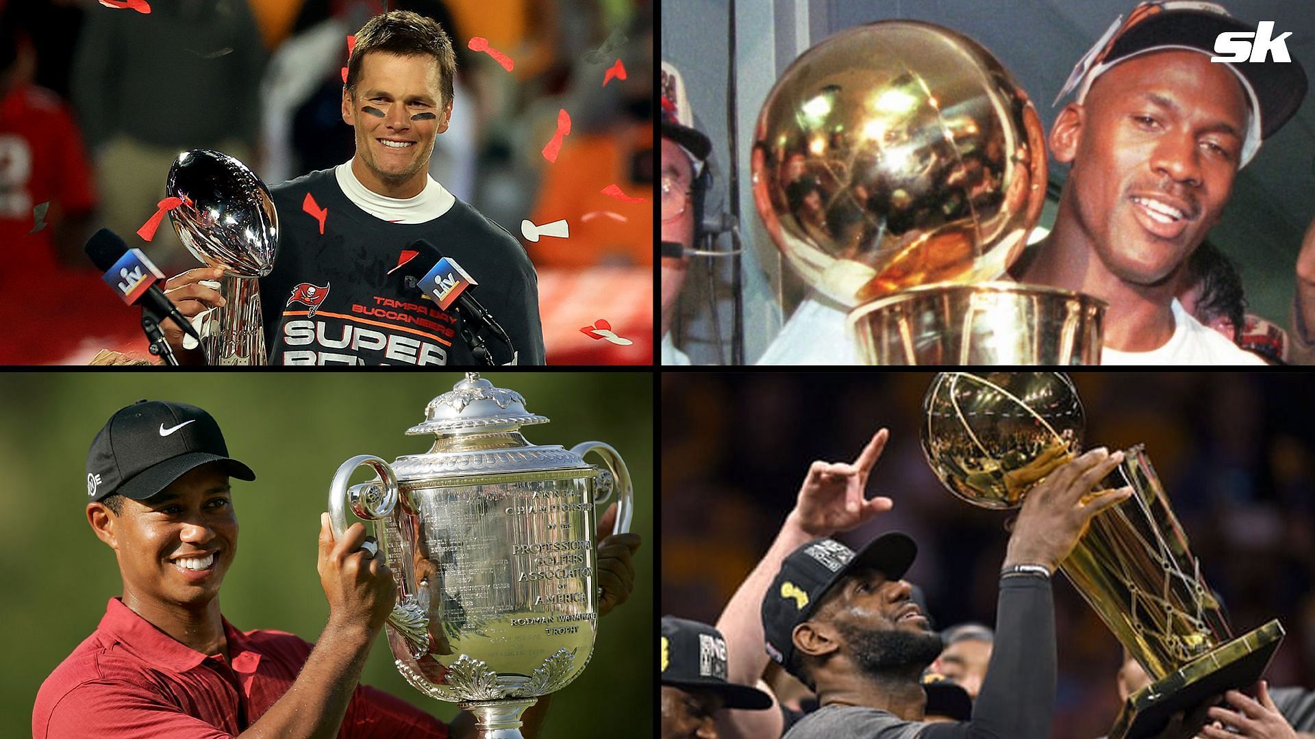 Tom Brady belongs to the same category of greats as Michael Jordan, LeBron James, and Tiger Woods