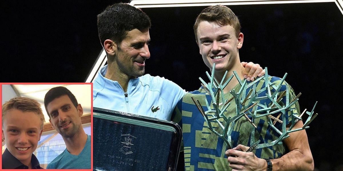Holger Rune recalls Novak Djokovic&rsquo;s kindness through the years after Paris Masters victory