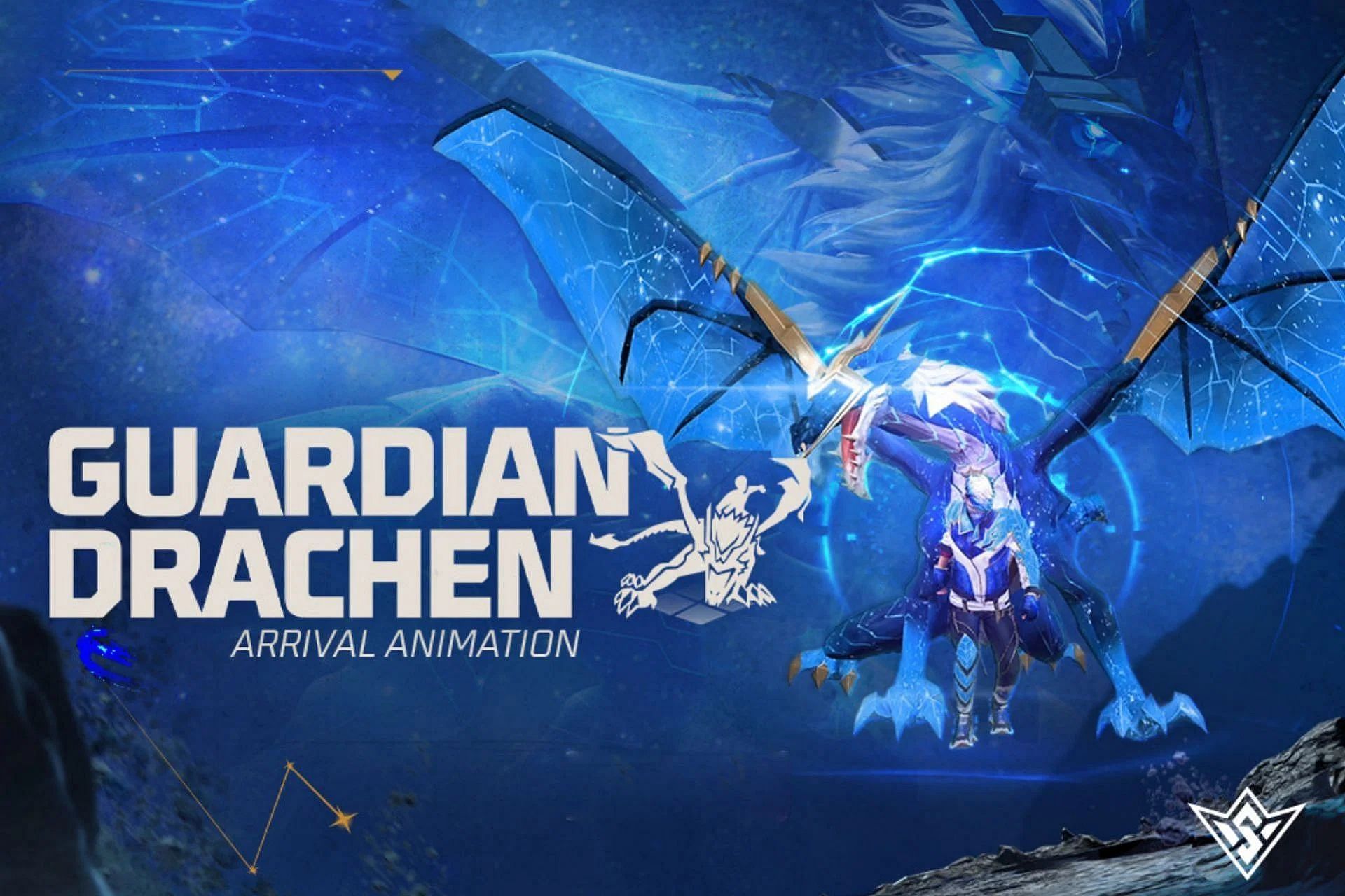 Guardian Drachen arrival एनीमेशन (Image via Garena)