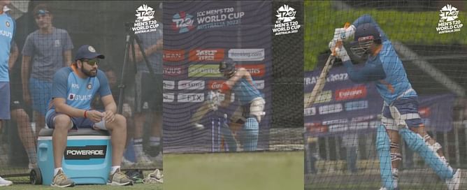 T20 World Cup 2022: [WATCH] Glimpses from Team India’s net session ahead of their semi-final clash against England