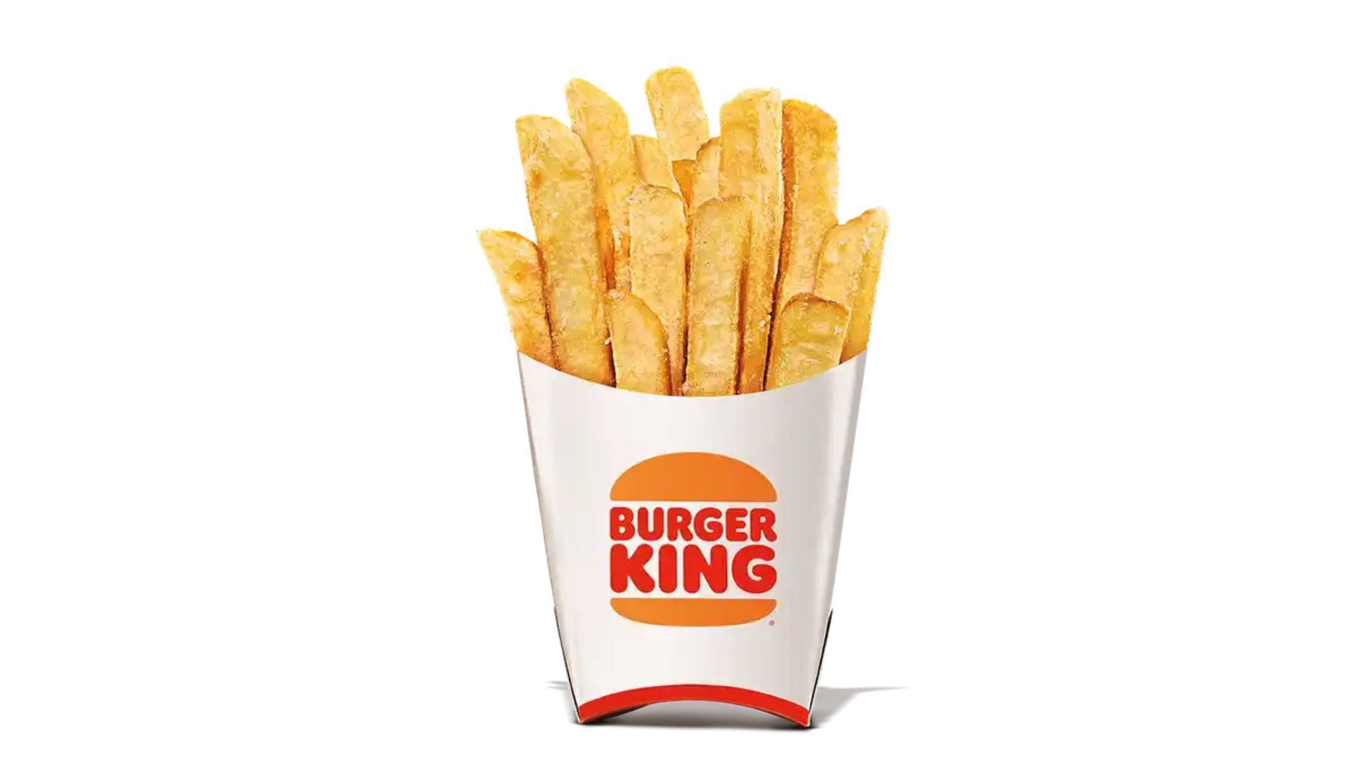 small serving of the chain&#039;s classic potato fries (Image via Burger King)