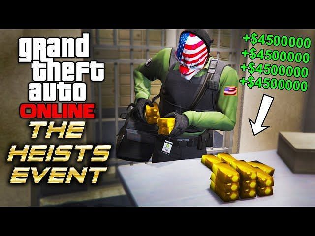 When can GTA Online players expect $2,000,000 in Heists Event?