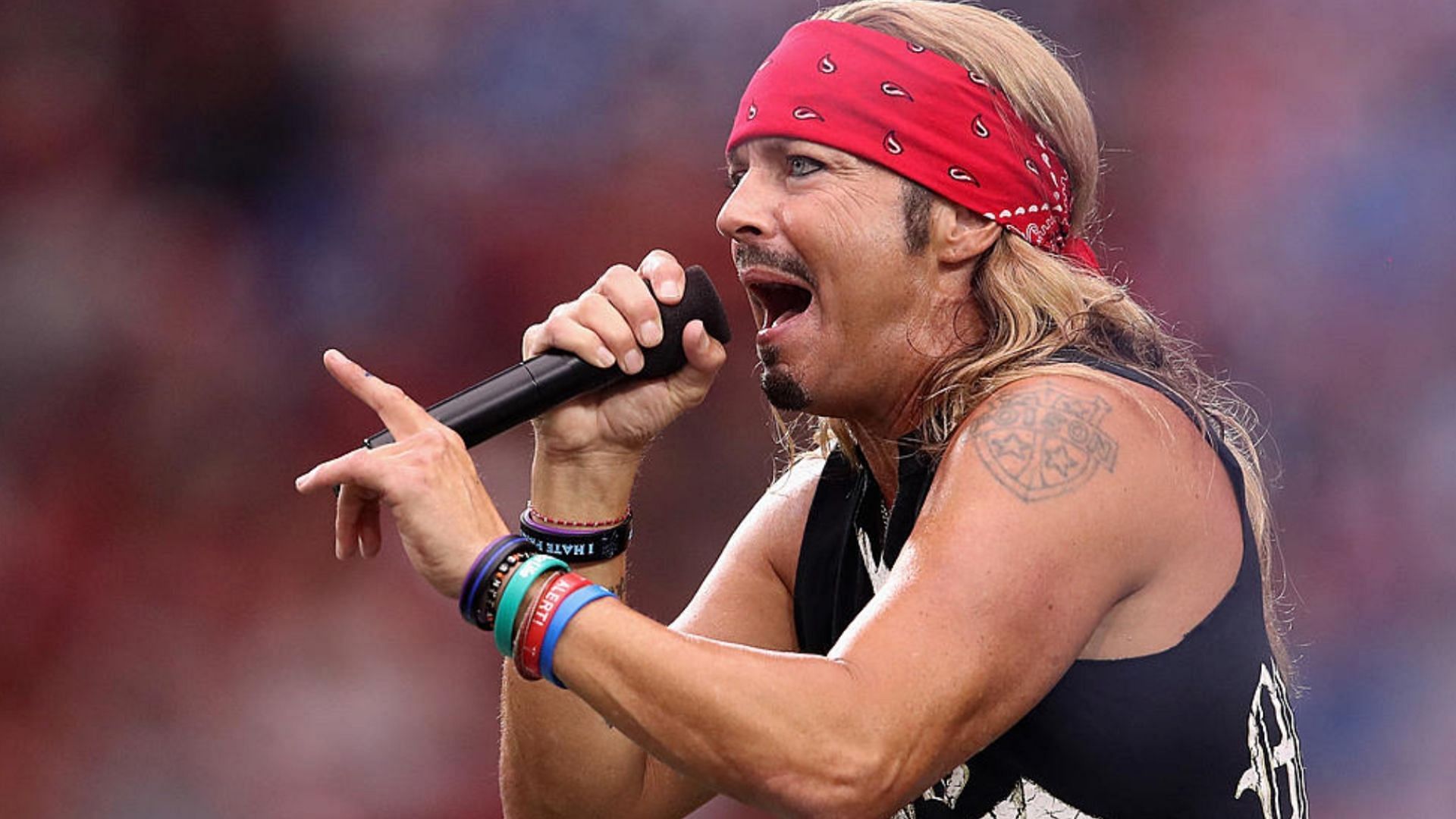 Bret Michaels will hit the road in July next year. (Image via Getty)