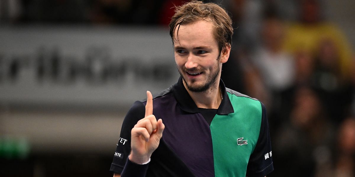 Daniil Medvedev is on a break from the tour.
