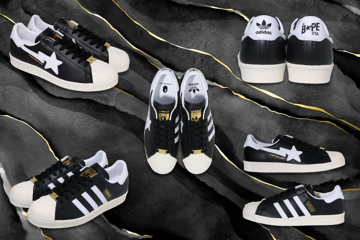 Where to buy A Bathing Ape x Adidas Originals sneakers? Price, release