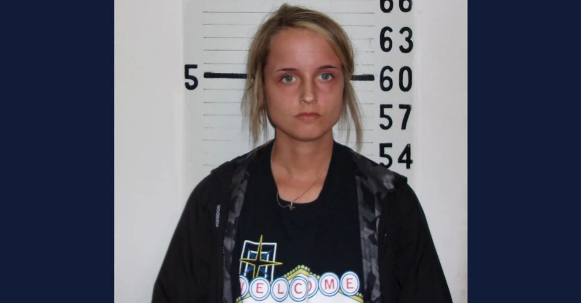 Ashley Waffle, a teachers aide, is charged with allegedly r*aping a 16-year-old student (image via Greer County Courthouse))