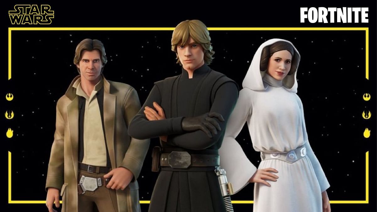 Fortnite x Star Wars collaboration brings Luke Skywalker, Princess Leia