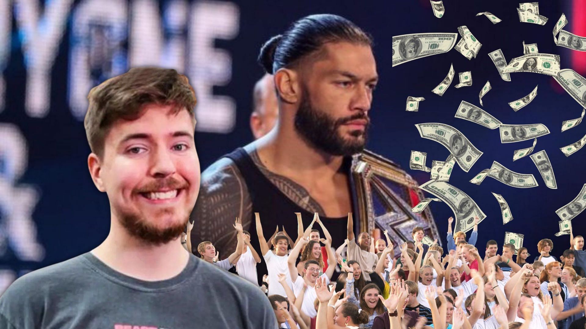 Roman Reigns called out several YouTubers during his match with Logan Paul