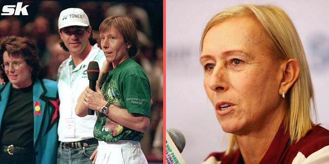 "Everybody was cheering when Chris Evert was introduced but when I came out, it was muted applause, some jeers, whistles" - Martina Navratilova opens up about how poorly tennis world reacted to her coming out as lesbian
