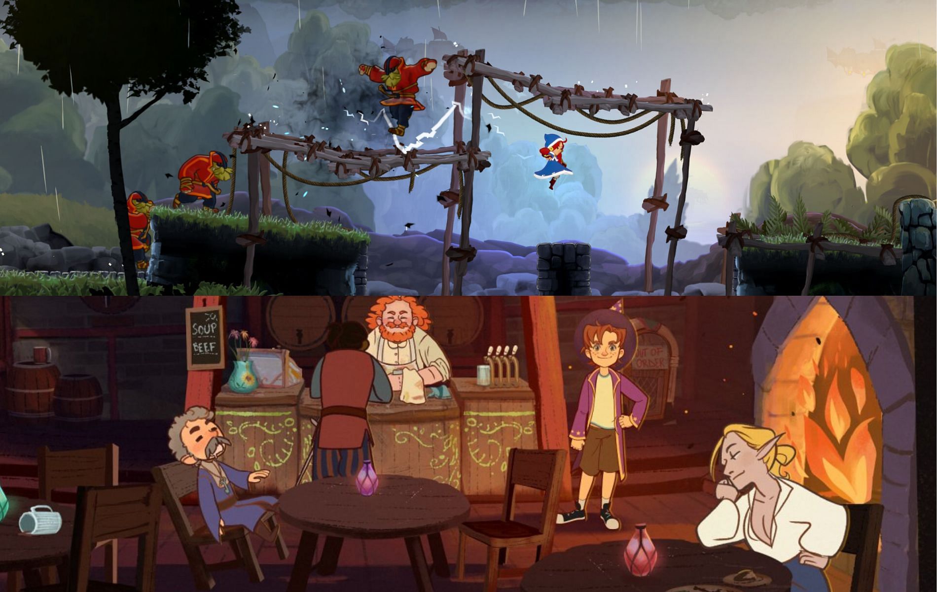 Puzzle and platformer games are casual and offer a lot of fun. Read below to know about a few upcoming ones (Images via Steam and Smalthing Studios)
