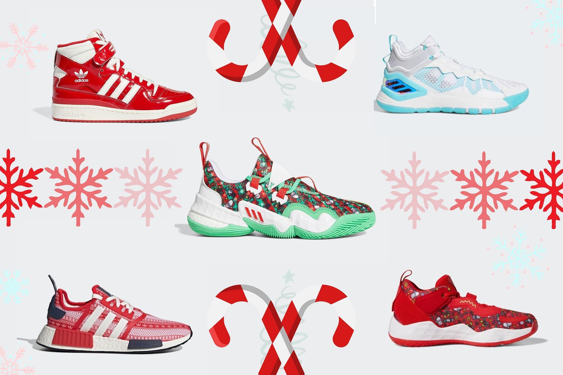 Top five Christmas-themed Adidas sneakers you can look out for (Image via Sportskeeda)