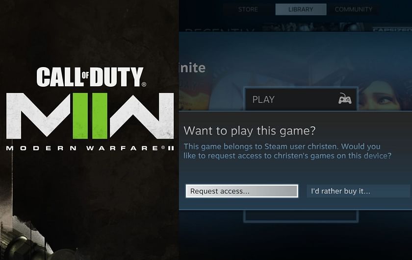 Modern Warfare 2 Steam Must Be Running to Play This Game Error