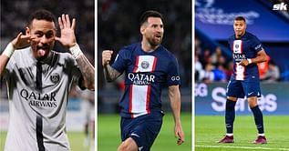Only one among PSG superstar trio of Lionel Messi, Neymar and Kylian Mbappe nominated for the Ligue 1 Player of the Month award