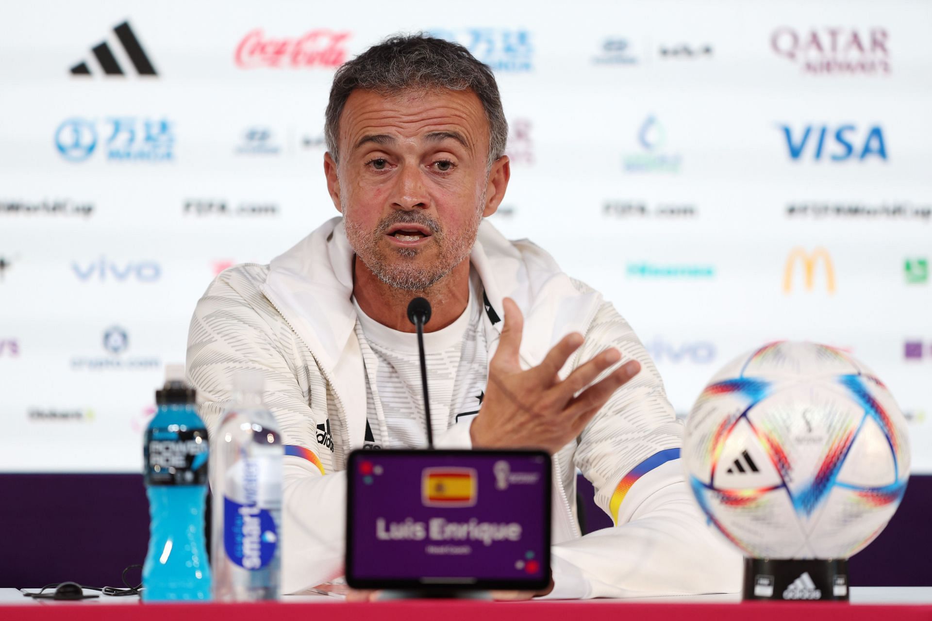 Spain Press Conference - 2022 FIFA World Cup Qatar: Luis Enrique