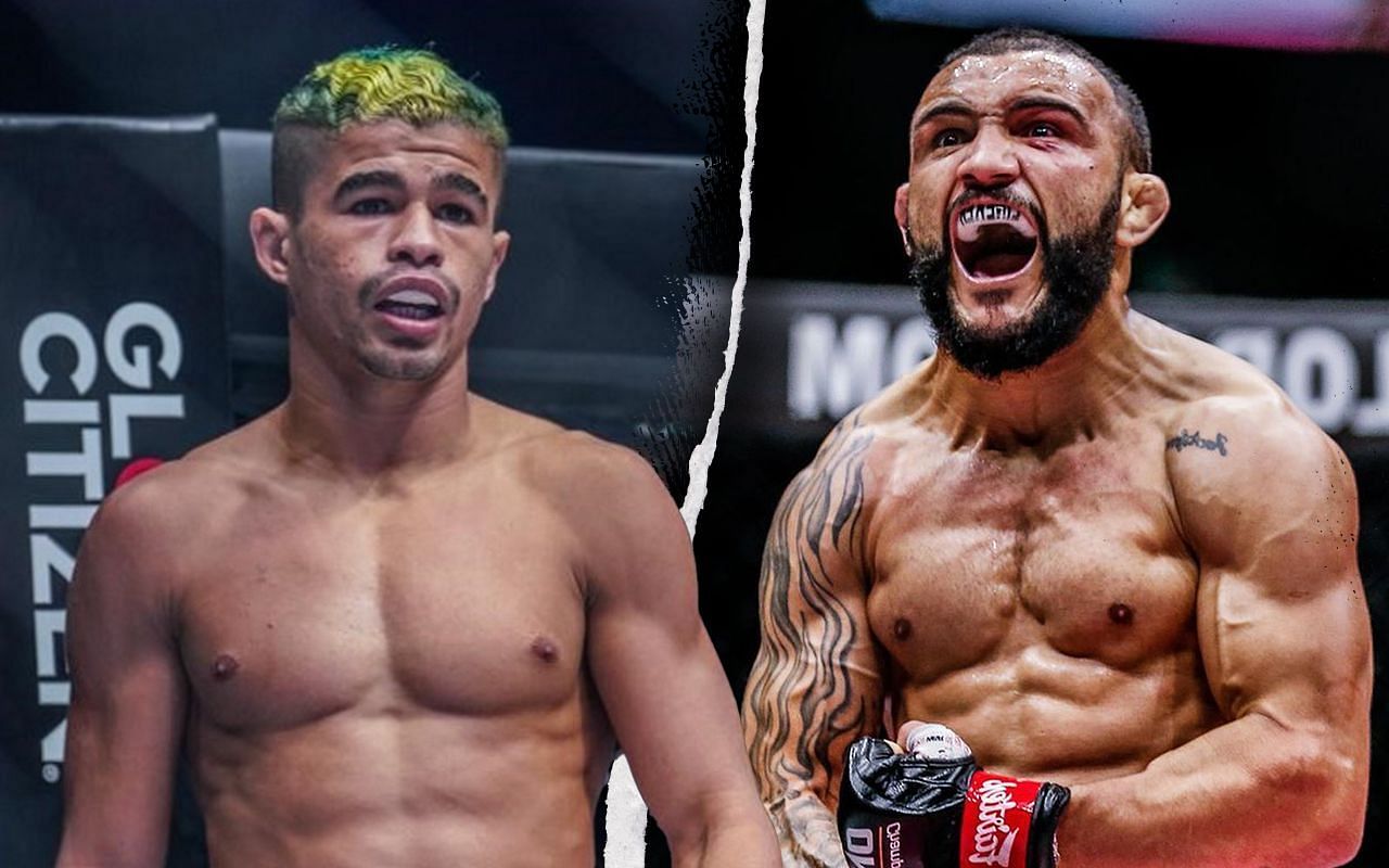 Fabricio Andrade (Left) eyes up a rematch with John Lineker (Right)