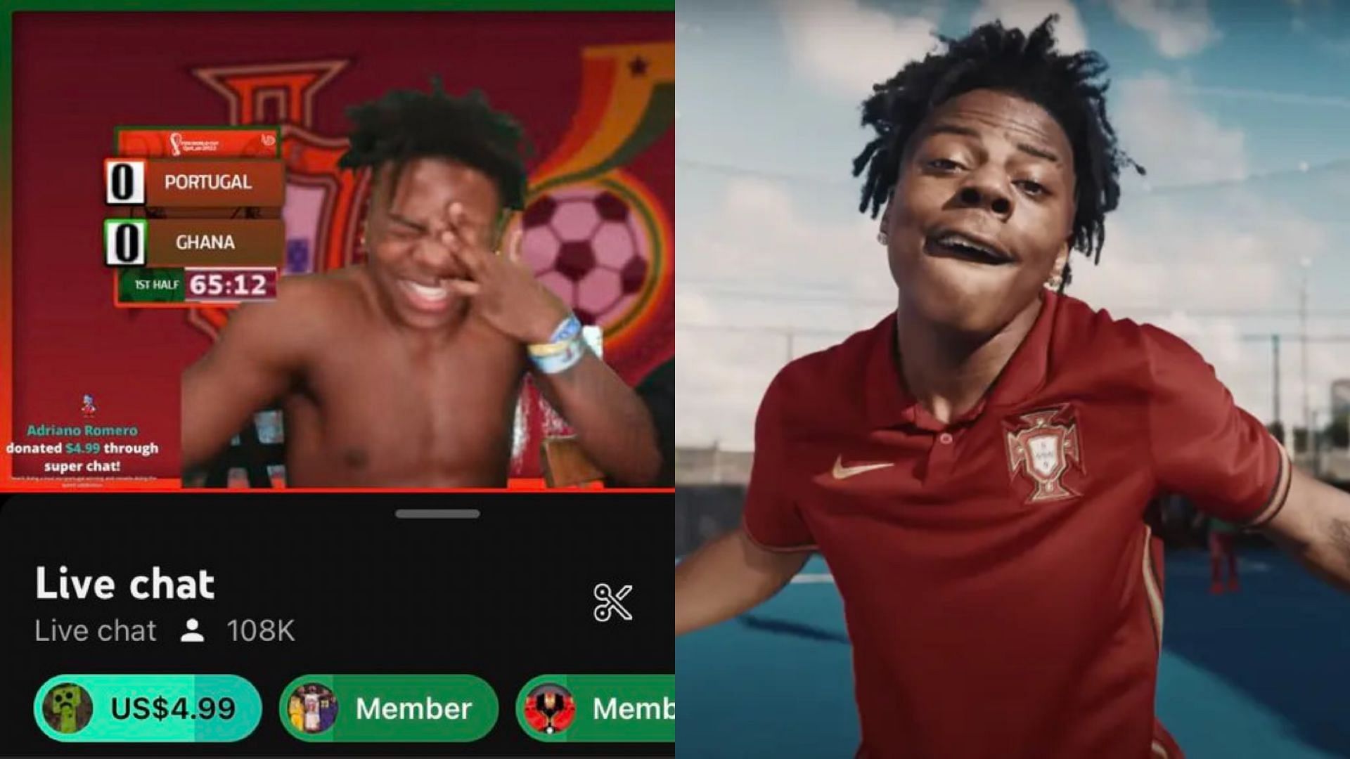 Daily Loud on X: IShowSpeed has set a new Live Stream record. He brought  in 10 Million viewers on his World Cup final stream in less than 24  hours‼️🤯  / X