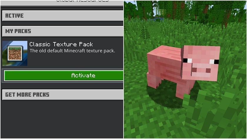 A little reminder, The classic texture pack will still keep the original  Pigman design. : r/Minecraft