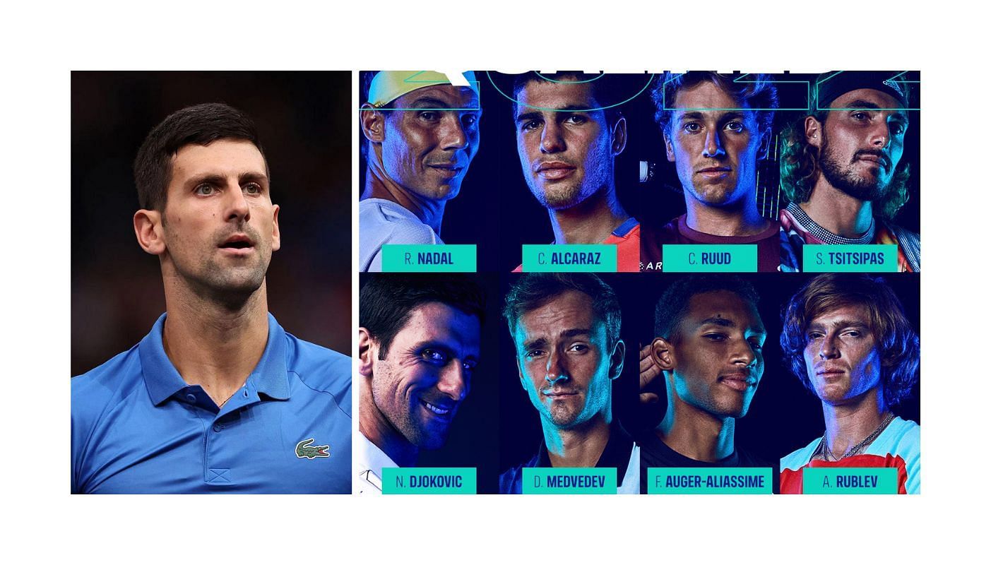 Tennis fans reacts to promotional poster of ATP Tour Finals