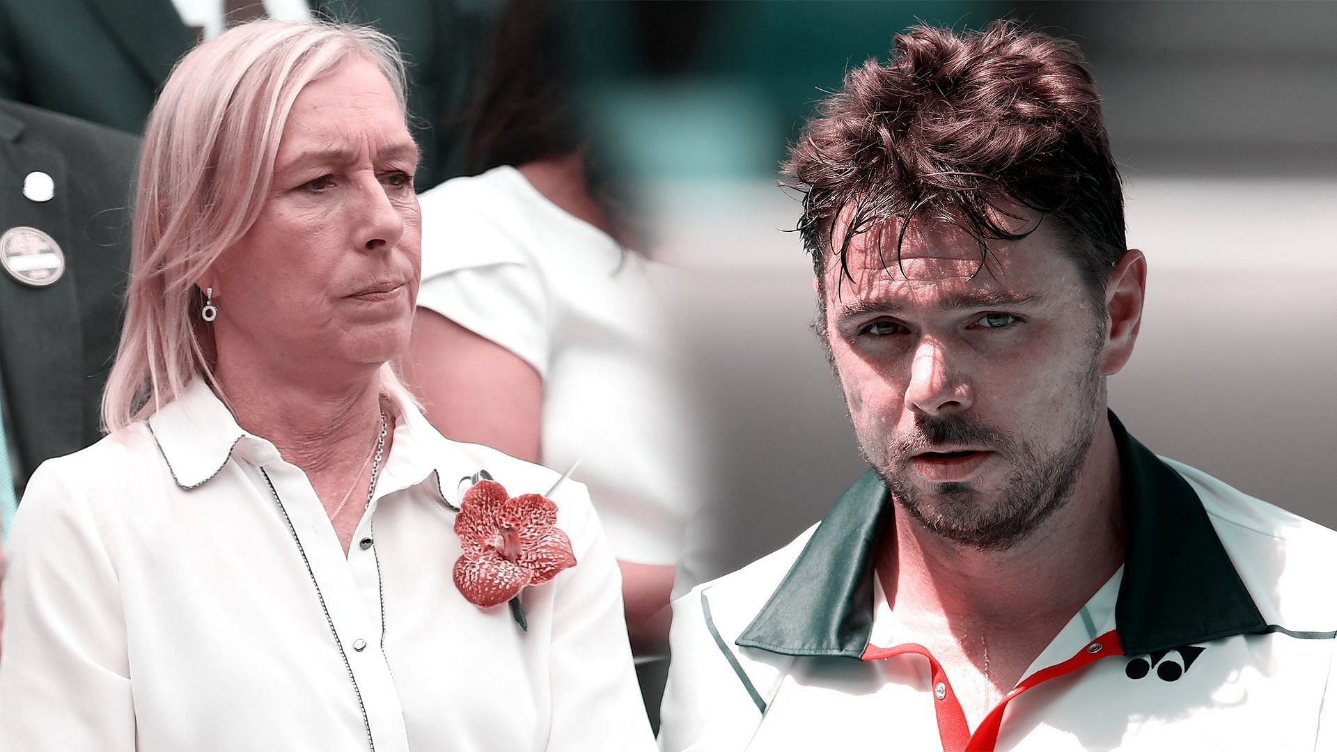 Stan Wawrinka and Martina Navratilova were among the ones who reacted to the video of a father assaulting his daughter