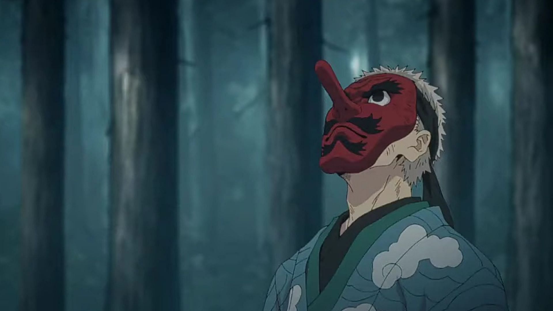 Sakonji as seen in the anime (Image via Ufotable)