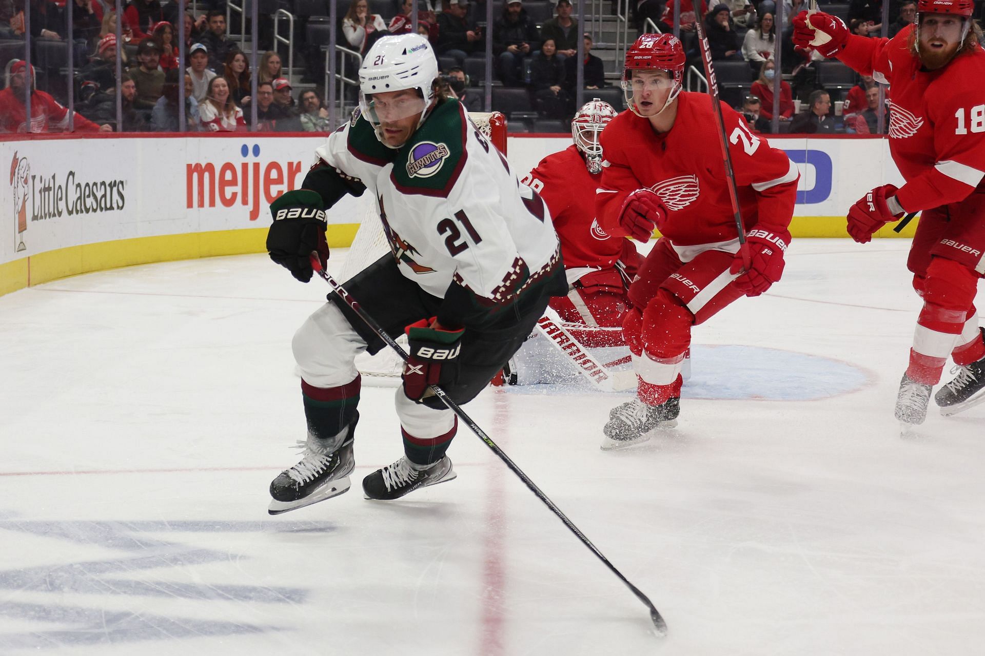 Arizona Coyotes v Detroit Red Wings