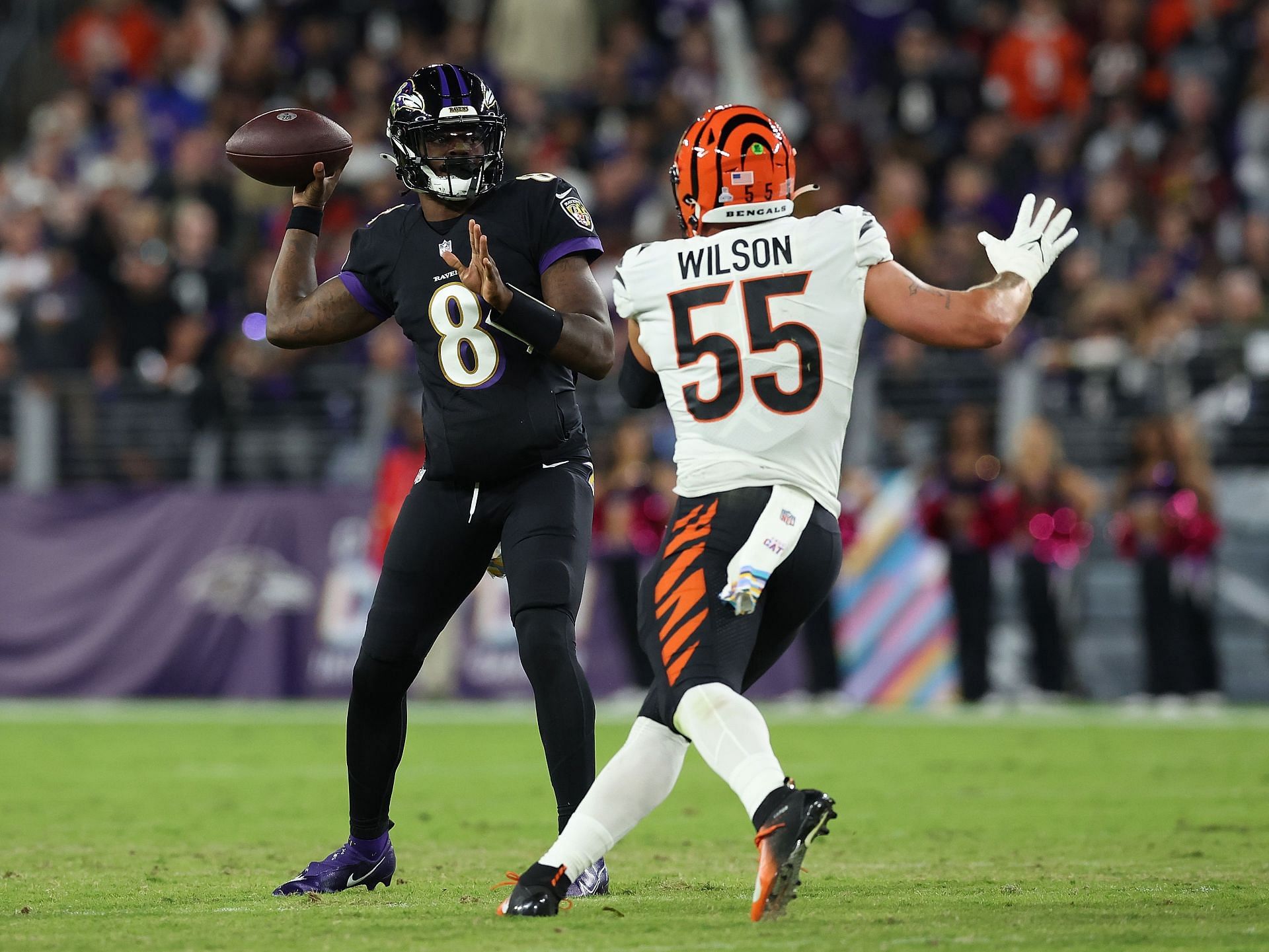 Lamar Jackson - Cincinnati Bengals v Baltimore Ravens