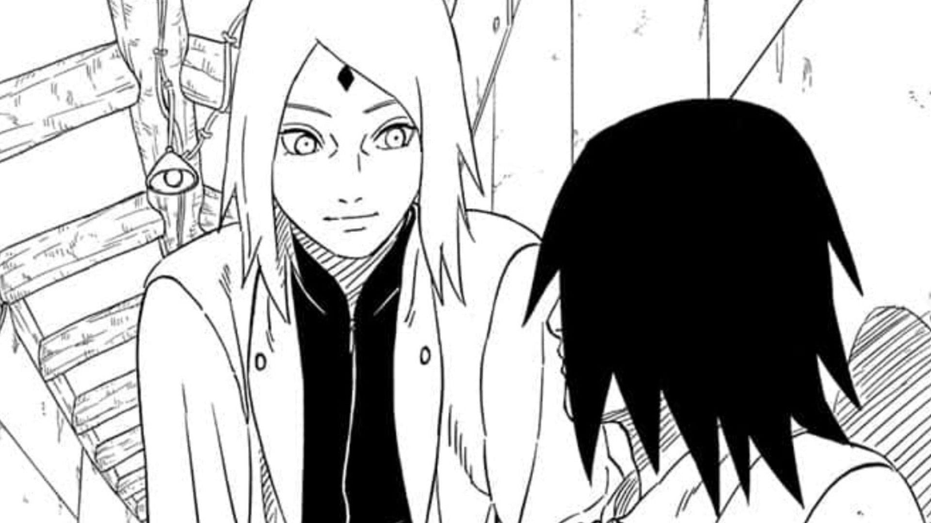 Sasuke and Sakura (Image via Shingo Kimura/Masashi Kishimoto/Jun Esaka/Shueisha)