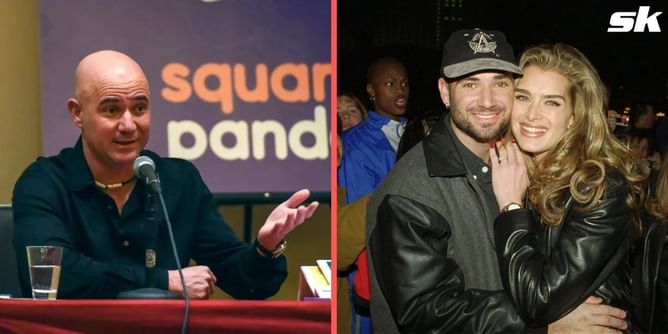 "I think at that time of life, I couldn't have been married to anybody" - Andre Agassi on wanting a decoy groom on his wedding day with Brooke Shields