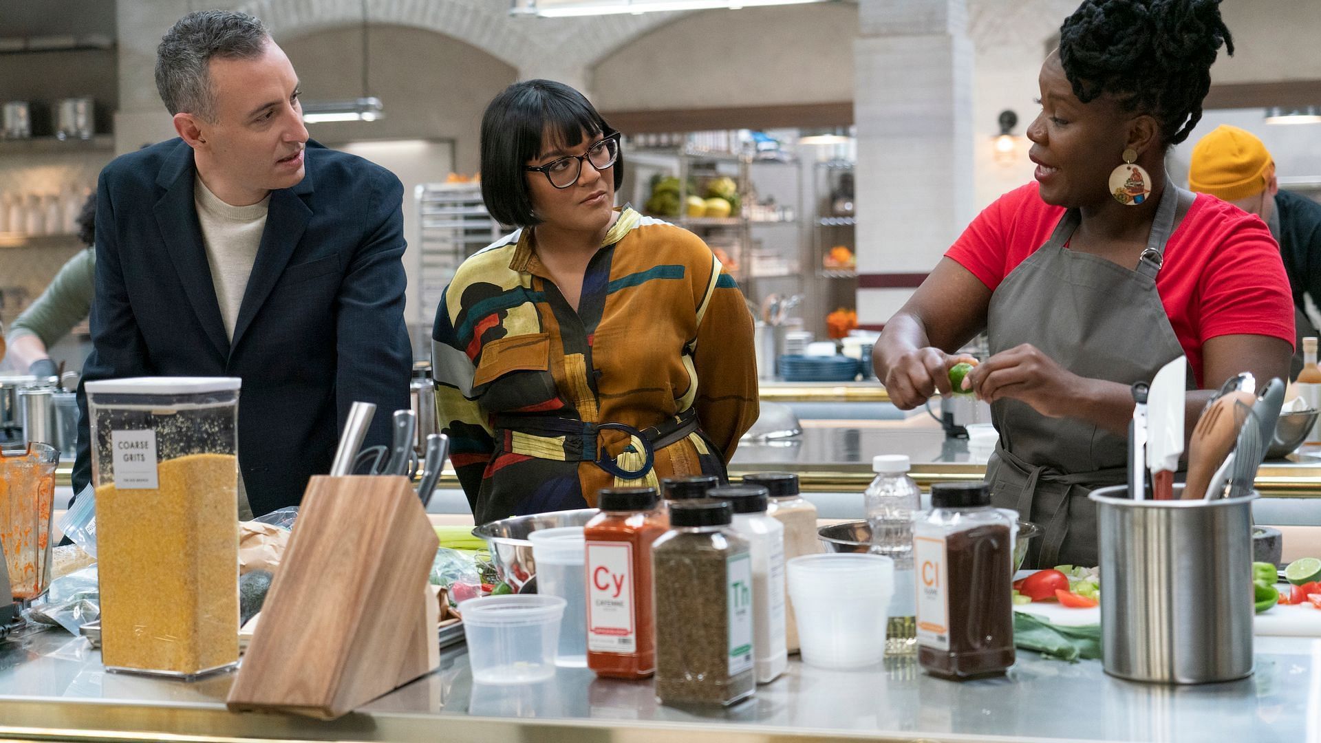 The judges of The Big Brunch