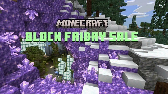 minecraft block friday sale