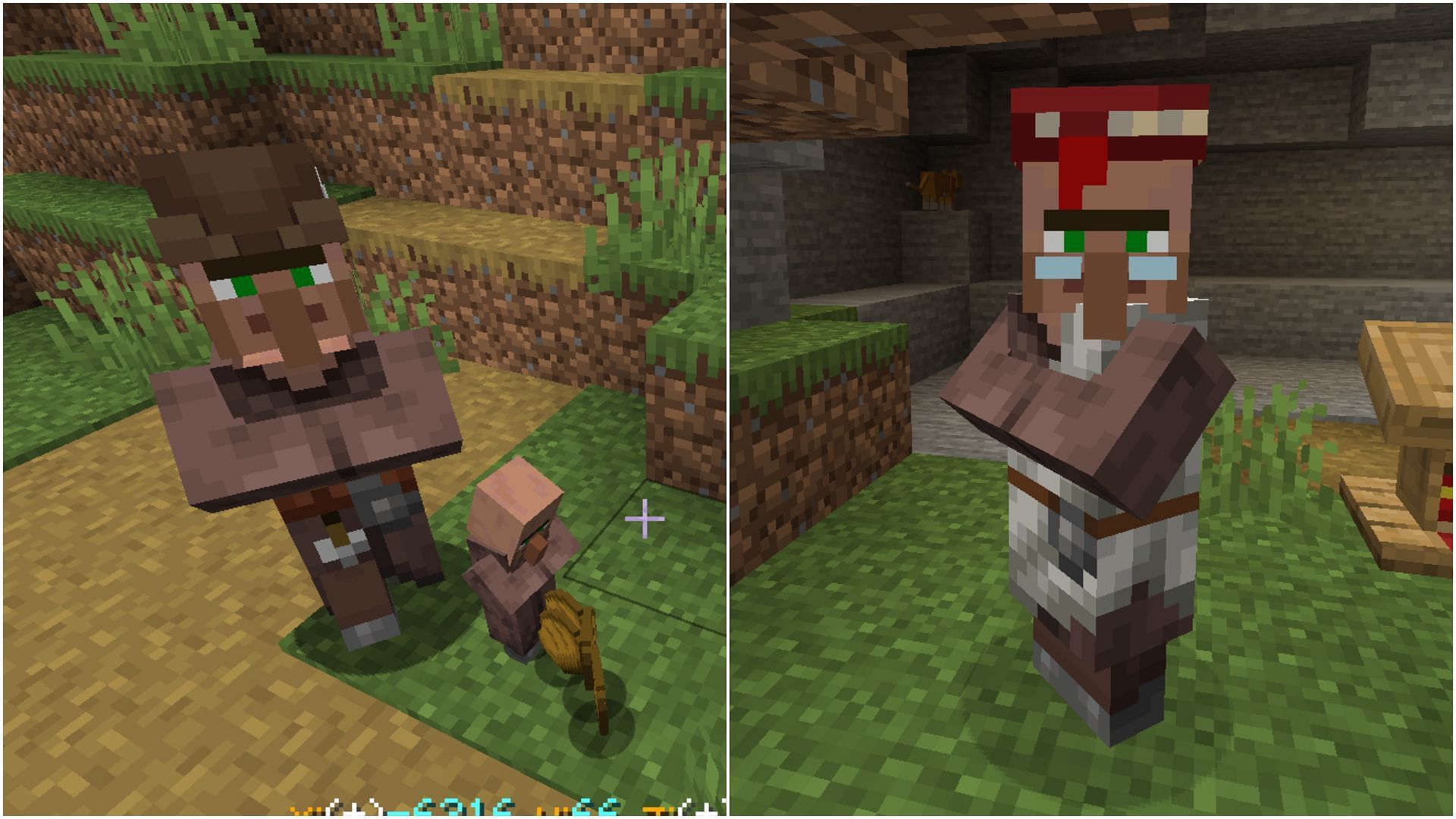 There are several great trades from villagers in Minecraft (Image via Mojang)
