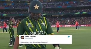 T20 World Cup 2022: "Advantage Pakistan" - Fans roast Babar Azam for his slow innings against England in summit clash