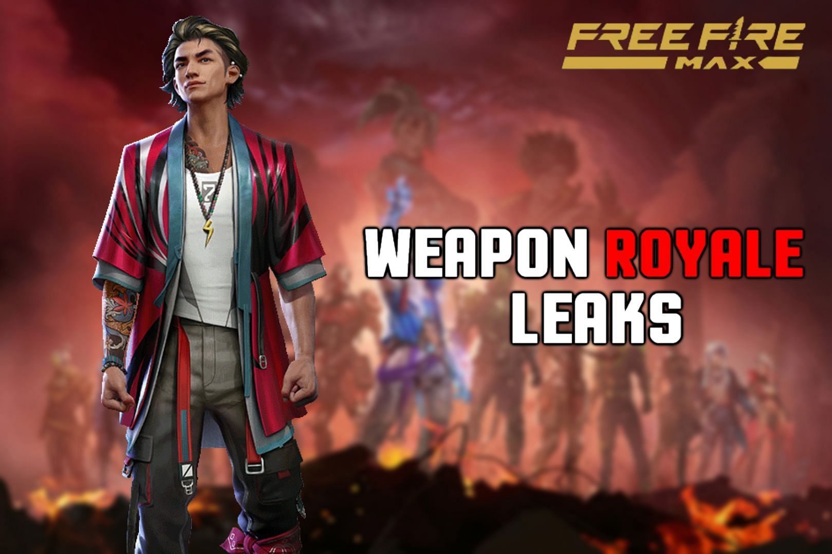 The next Free Fire MAX Weapon Royale has been leaked (Image via Sportskeeda)