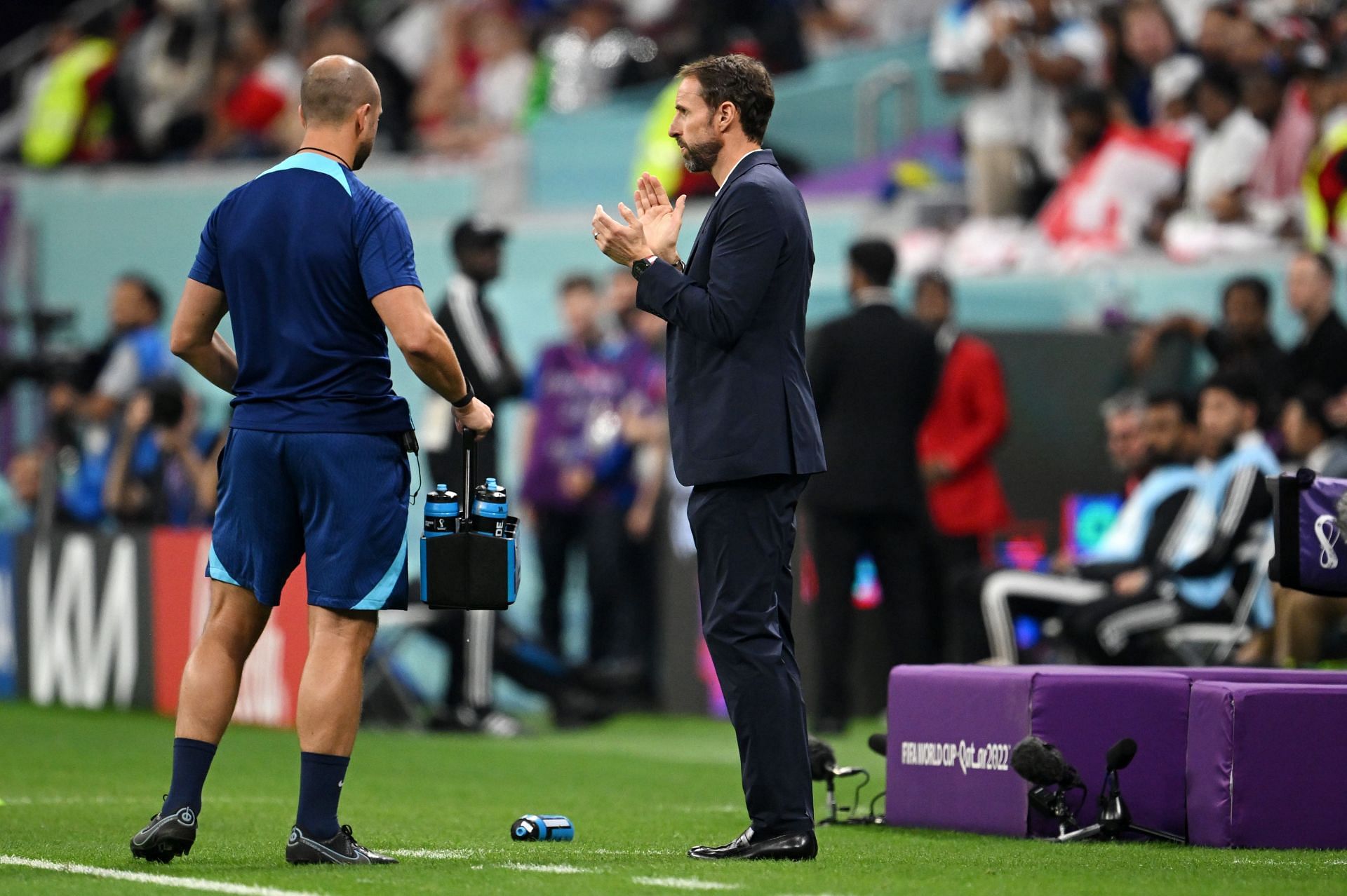 England v USA: Group B - FIFA World Cup Qatar 2022: Gareth Southgate