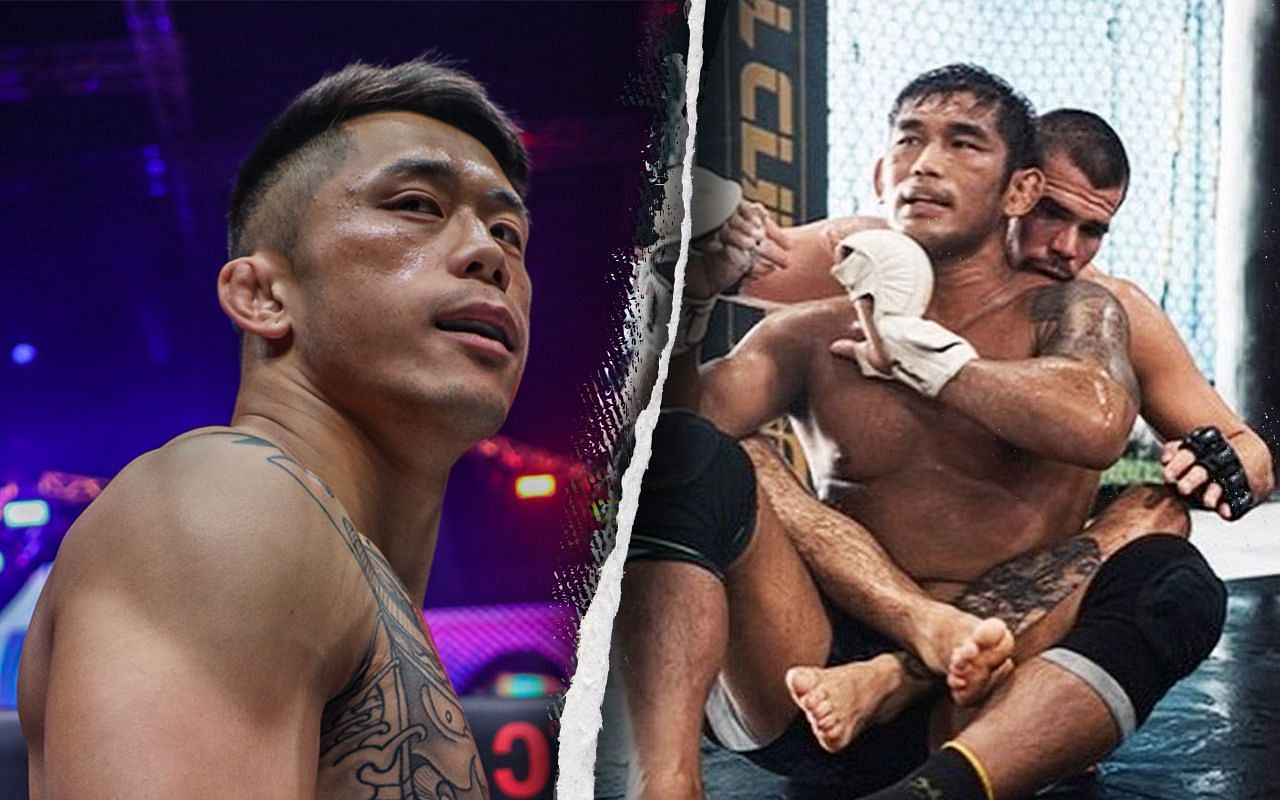 Martin Nguyen and Aung La N Sang | Image courtesy of ONE Championship