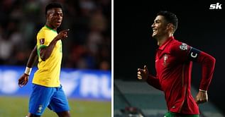 Brazilian attacker Vinicius Jr lauds Portugal captain Cristiano Ronaldo ahead of 2022 FIFA World Cup