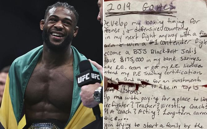 "Have $175,000 in my bank savings" - Aljamain Sterling shares tear-jerking throwback to his 2019 bucket list