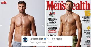 "Fu** off" "Put more oil in" - Manchester City stars troll Ruben Dias for topless photoshoot