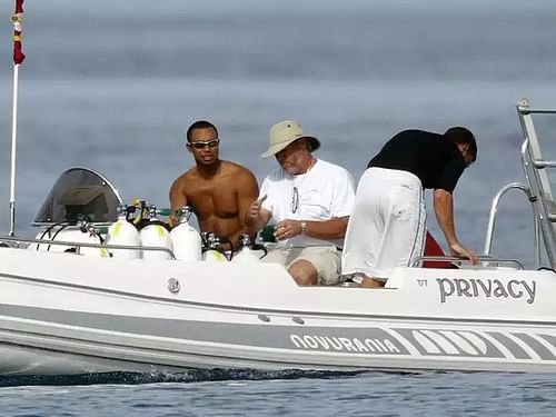 Tiger Woods' yacht (image credit: AP)